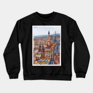 Zaragoza rooftops Crewneck Sweatshirt